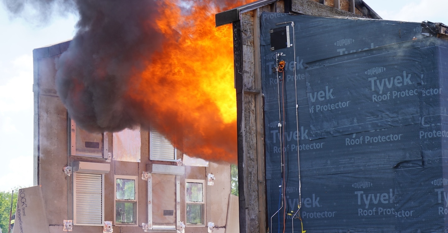 See Which Window Frame Material Provided the Best Protection | Fire ...