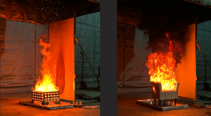 Large Scale Heat Transfer of Fire 