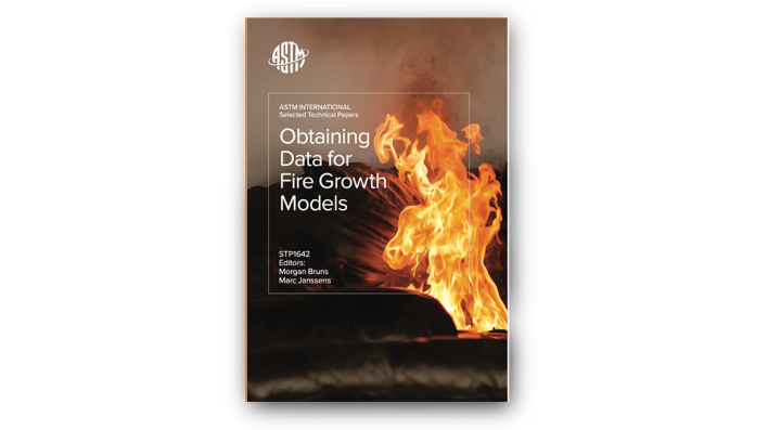 Cover for ASTM Journal on Obtaining Fire Data 