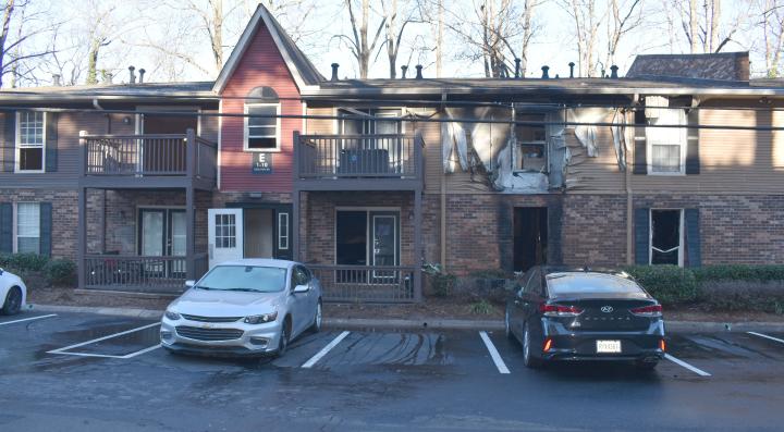 Analysis by FSRI of a Near Miss in a Garden Apartment Fire