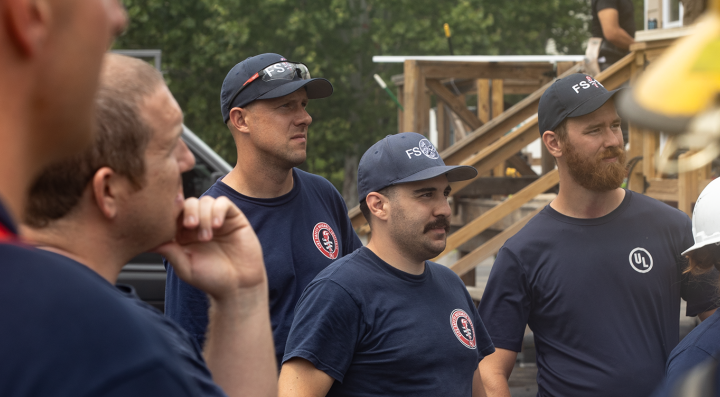 FSRI team present on research facility along 