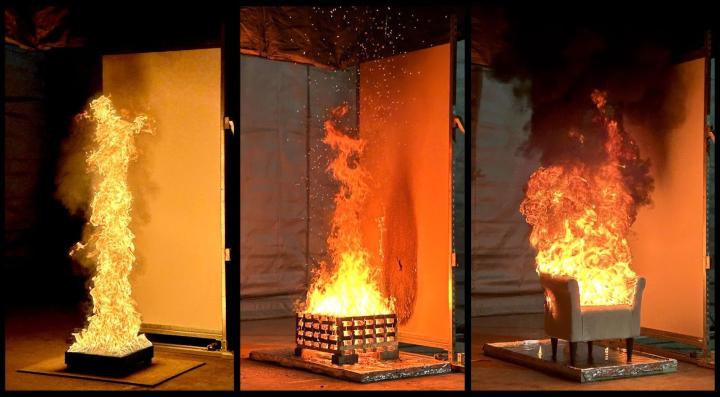 ULRI Discoveries in Safety Grants material fire