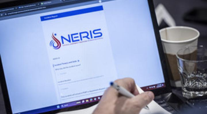 NERIS incident report form for beta schemas