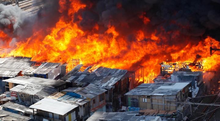 Fires pose a significant threat to informal settlements worldwide, as they can spread quickly and displace thousands of people.