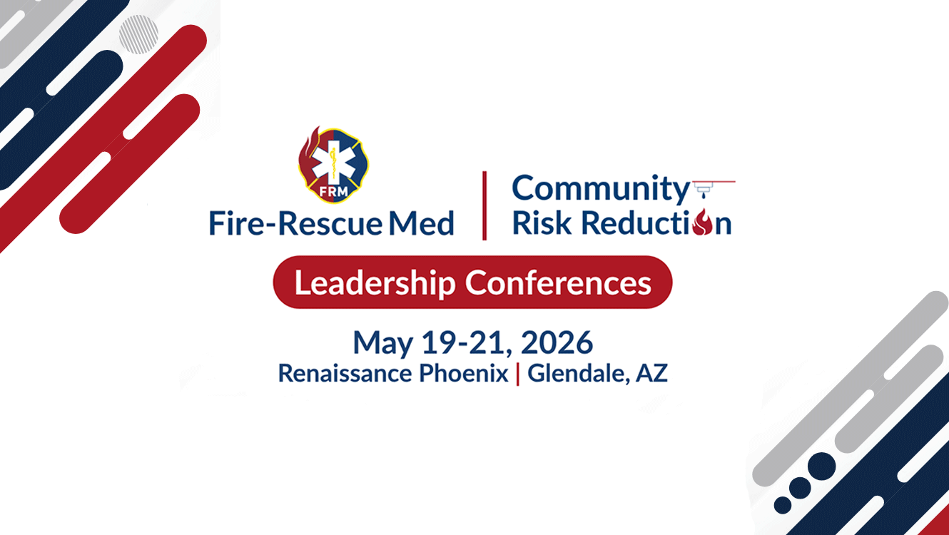 Fire-Rescue Med (FRM) and Community Risk Reduction (CRR) Leadership Conference logo
