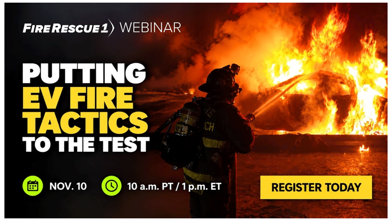 Putting EV fire tactics to the test
