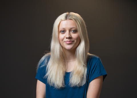 Kaylin Ryan is a graphic design intern on the digital media production team. 