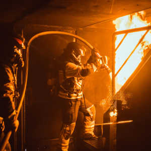 Experiments investigating toxic chemicals in firefighter gear