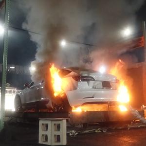 Examining Heat Exposure from Electric Vehicle Fires